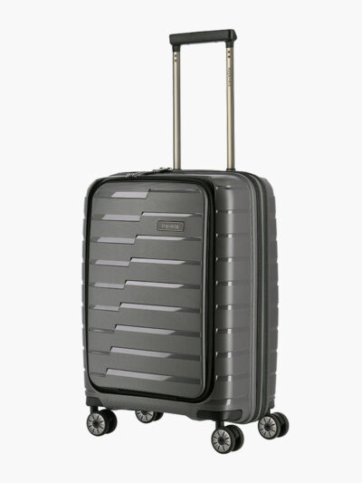 Travelite air base kuffert 55cm med forlomme i antracit