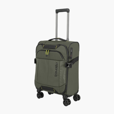 Travelite Briize kuffert i lille størrelse på 55 cm i khaki
