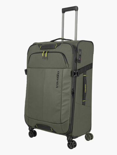 Travelite Briize kuffert i stor størrelse på 78 cm i khaki