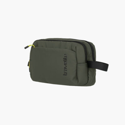 Travelite Briize toilettaske i khaki farve