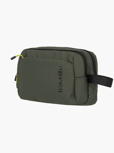Travelite Briize toilettaske i khaki farve