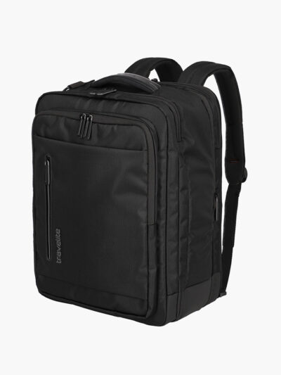 Travelite Crosslite Kabinetaske/rygsæk stor i sort