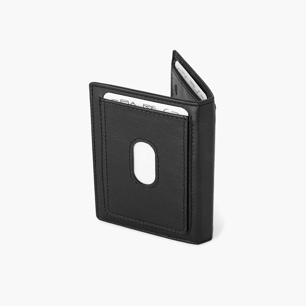 Pia Ries - Kreditkortholder - Sort læder - Billede 4