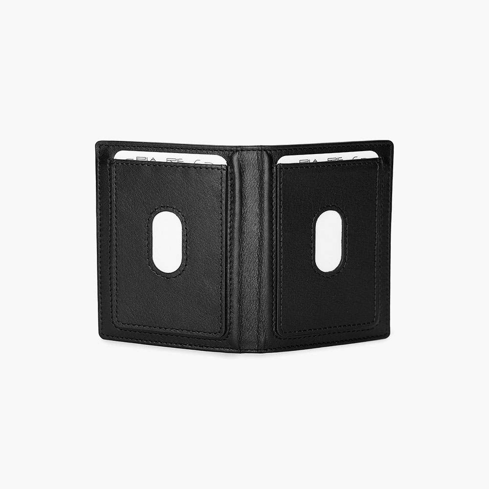 Pia Ries - Kreditkortholder - Sort læder - Billede 5
