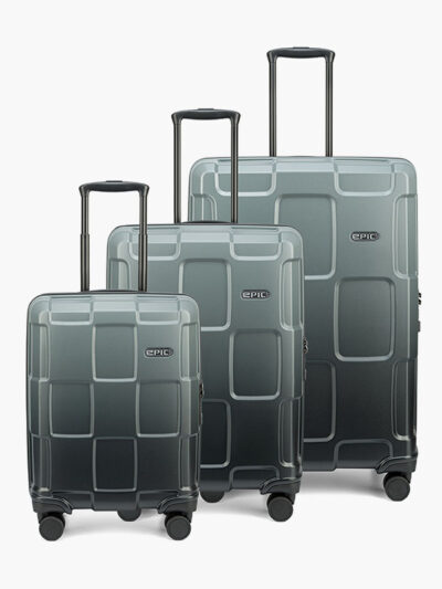 Epic Crate WIldlife Fade kuffertsæt i gråblå