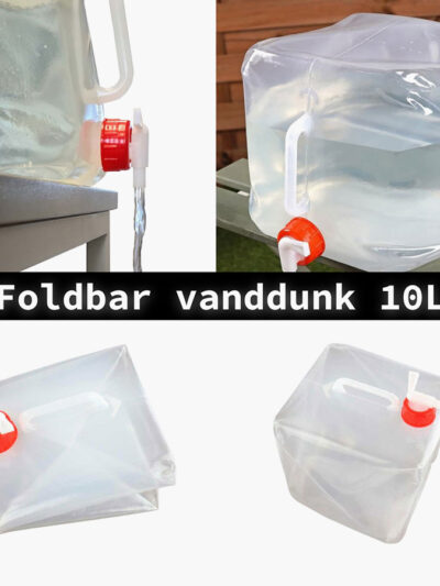 Foldbar vanddunk 10 liter