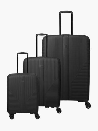 Travelite Air Stripe kuffertsæt i sort