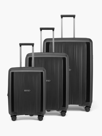 Epic Halo kuffertsæt i sort