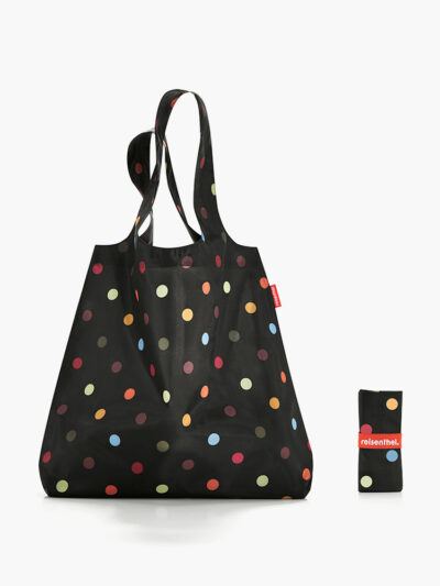 Reisenthel Mini Maxi shopper foldbart indkøbsnet med farverige priller