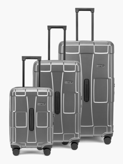 Epic crate trunks kuffertsæt i grå