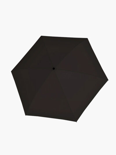 Doppler paraply zero 99 kompakt letvægtsparaply i sort