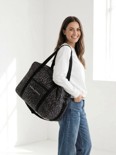 Worldpack stor foldbar rejsetaske med mønster