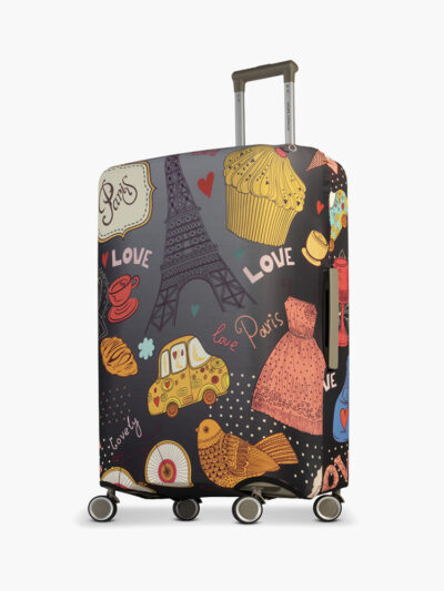 Worldpack kuffertovertræk love paris i stor