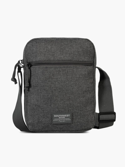 Southwest Bound Venture crossbody i denim stof i mørkegrå farve