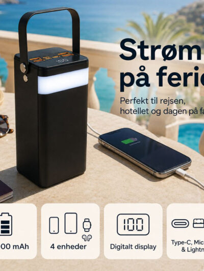 Powerbank til ferien